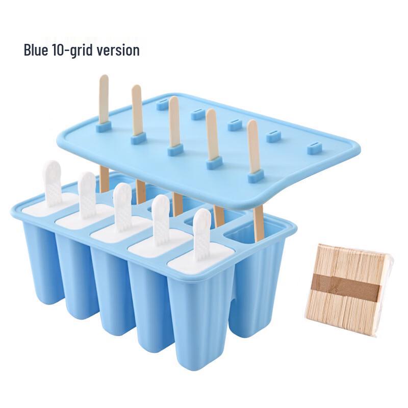 Silicone Ice Cube & Popsicle Mold with Lid