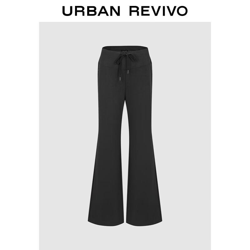 

UR 2025 Autumn Women s Casual Drawstring Flared Pants XL