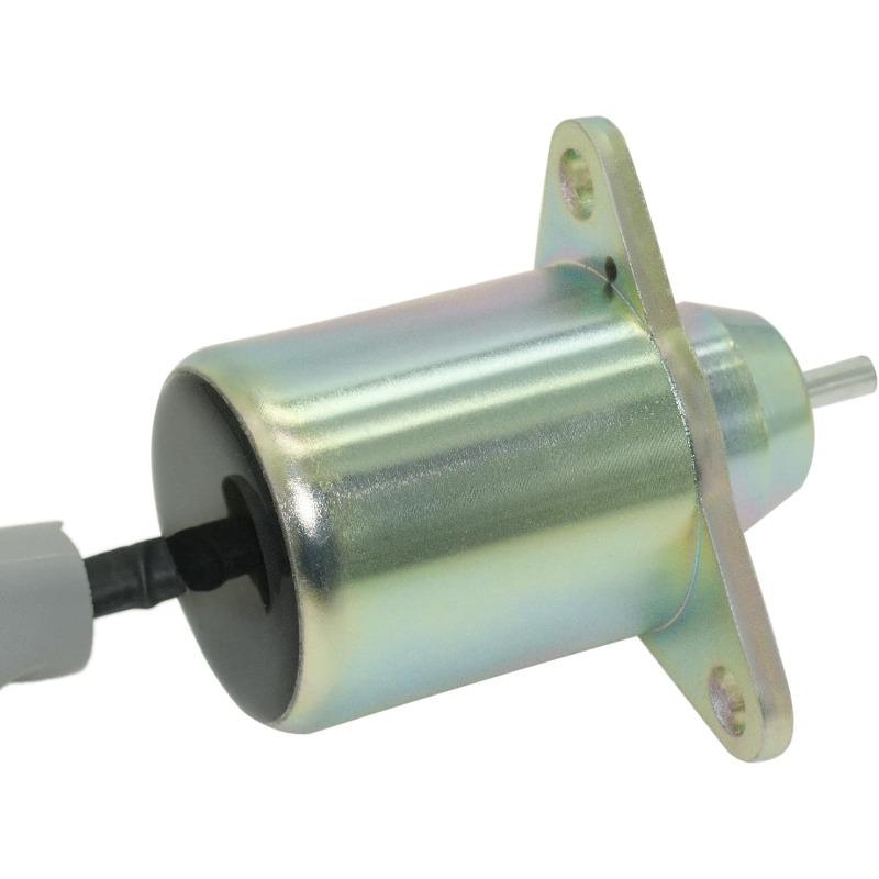 1503ES-12S5SUC11S Fuel Shut Down Solenoid Compatible with Yanmar Engine 3TNE72 3TNA72 4TNE84 4TNE88,Compatible with Thermo King KD2 MD2 TD2 12VDC