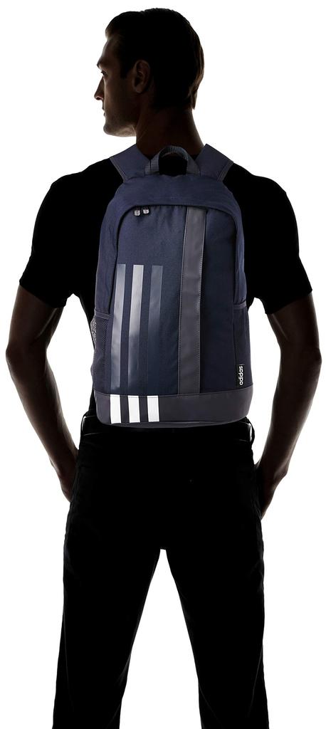 Adidas Linear Backpack In Legend 3-Stripes Ink/Legend Ink/White (FM6750)