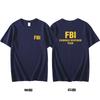 FBI FBI Agent Short-sleeved T-shirt Men's Cotton Casual Half-sleeved American Army Police Fan Clothes Summer