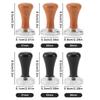 Coffee Powder Press 51/53/58mm Wooden Handle With Stainless Steel Base For Concentrated Espresso Durable Kitchen