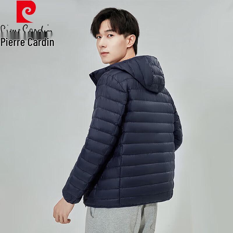 Pierre Cardin Men s Lightweight Hooded Down Jacket 2XL
