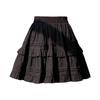 Petite Women's High Waist Ballet-Style Short Skirt - Gentle, Slimming, Sweet French Cake Design for Spring and Summer.