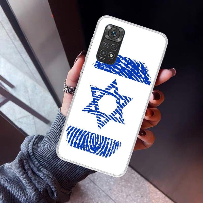 David Jewish Star Symbol Phone Case For Xiaomi Redmi Note 10 11 12 13 14 15 Pro Plus 11S 12S 14S 11T 11E 10S Soft TPU Back Cover