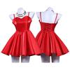 New PANTY & STOCKING with GARTERBELT Cosplay Costume Panty Anarchy Red Camisole Dress