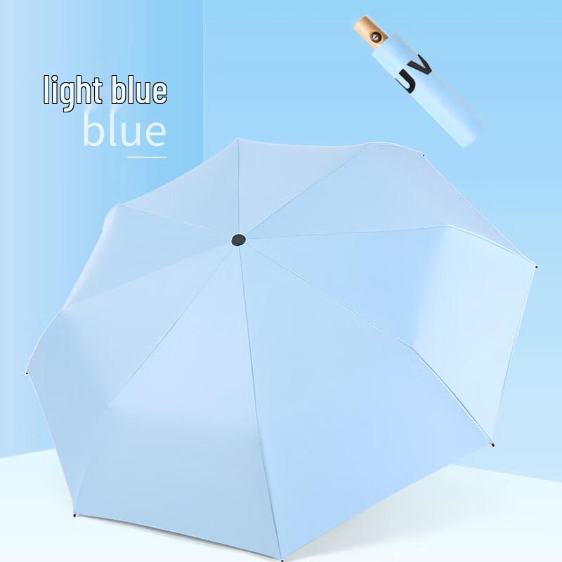 Xuqing Automatic UV Protection Umbrella with Solid Wood Handle