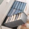 Non-Woven Fabric Compartmentalized Storage Box Foldable Large Capacity Washable A Multi-Functional Bedroom Clothing Storage Tool