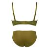 by Daisy Lace Bra Shorts Set AMST1150 WHU3 Hikini JX 00CE [Amostyle Triumph] Push-Up & + Women's (Green) 70/M