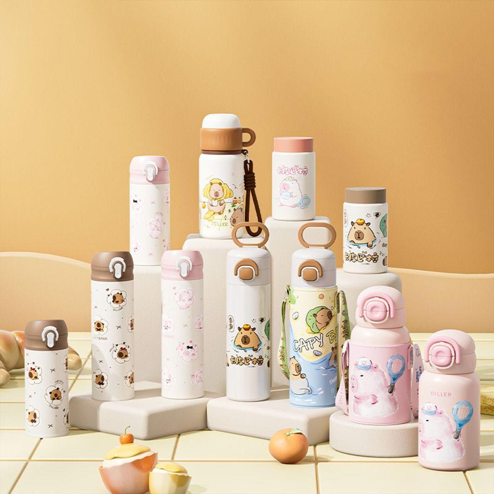 280/350/480/500/520ML Insulated Cup Large Capacity Thermal Mug Water Bottle  for Boys and Girls