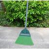 Azuma Industrial Synthetic Fiber Broom with Long Handle B, Steel Handle, Water-Resistant, Durable, and Resilient Resin Broom for Cleaning Roads, Parki
