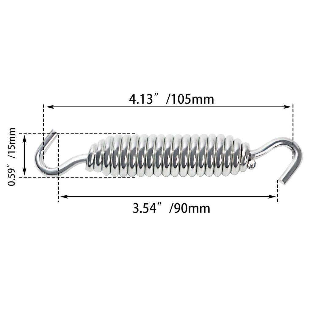 FOVPLUE Kickstand Spring for Harley Touring 2007-2024 and Softail 2007-2018 Road Glide Road King
