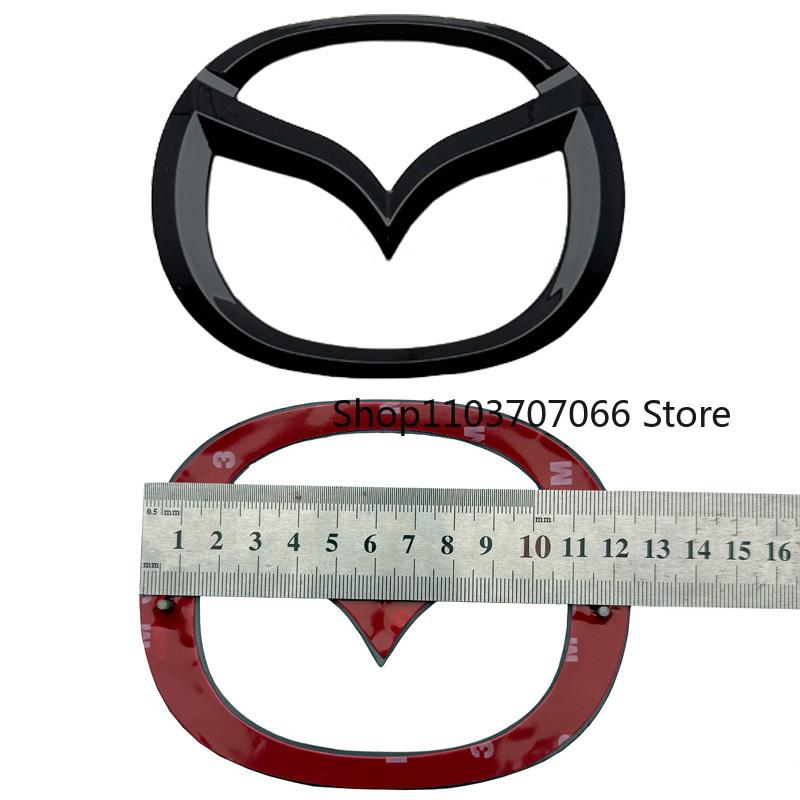 Car Hood Front And Rear Tail Mark ABS Logo Compartment X Badge Sticker For 2006 07 08 09 10 11 12 13 14 Year MAZDA3 Accessories