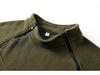 Men's Autumn/Winter Tactical Hoodie - Stand-up Collar, Warm, Loose, Breathable, Solid Color, Plus Velvet, Thickened