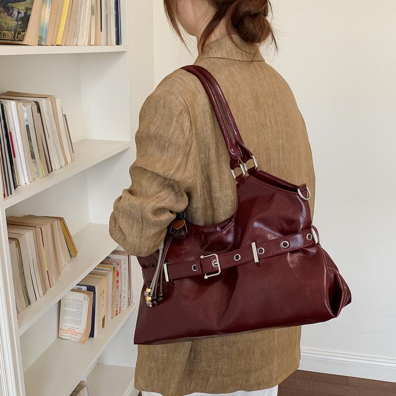 Underarm Commuter Bag - Simple Hand-held Tote Bag - Large Capacity Single-shoulder Crossbody Bag