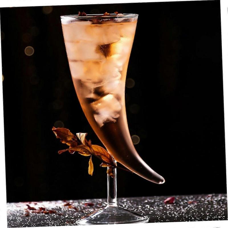 Rauchglasbecher für Party-Cocktailgetränke Barbecher Transparent