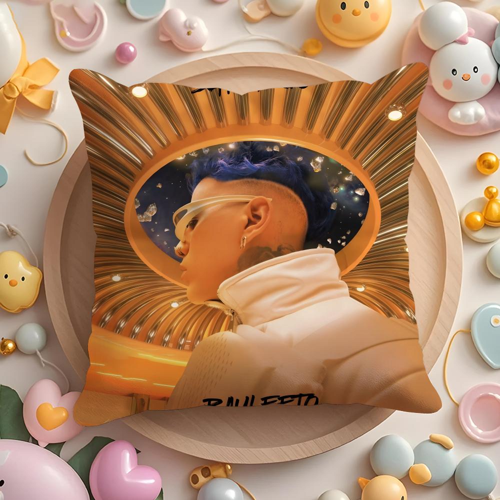 R-Rauw Alejandro singer-songwriter Cushion Cover Home & Car Multi-Scene Pillow Cover - Reversible, Soft & Durable for Daily Use 30cmx30cm