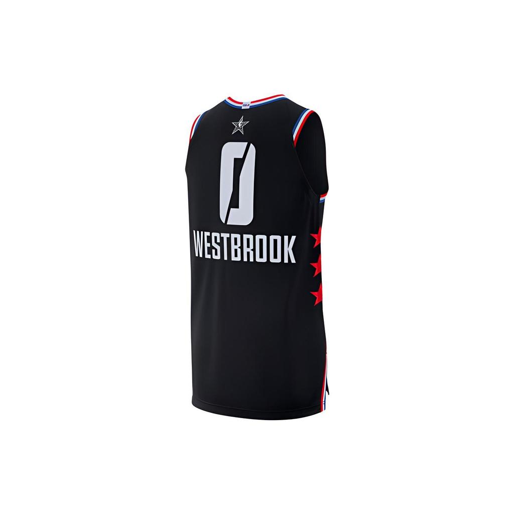 Jordan NBA 2019 All-Star Russell Westbrook AU Edition Jersey Men Tops Black AQ7288-020
