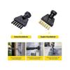 Set di 10 Accessori per Pulitori a Vapore SC1, SC2, SC3, SC4, SC5 - Include Ugelli, Spazzole e Panni