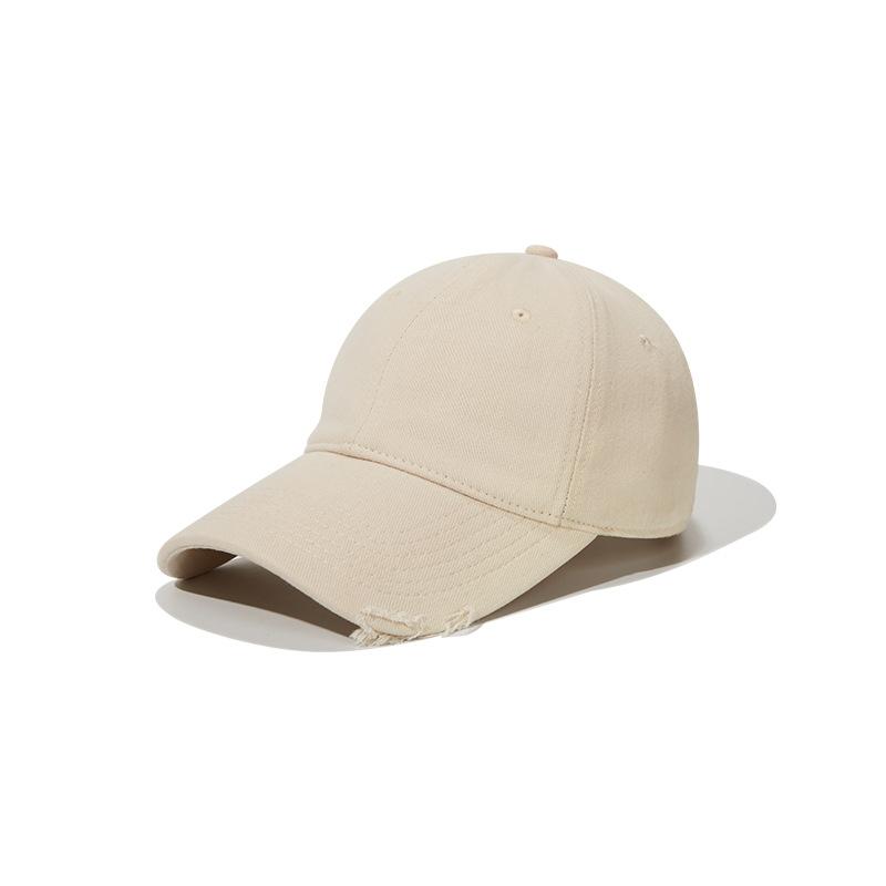Do Old Holes Baseball Hat Personality Soft Top Men and Women Versatile Small Gradual Change Shading Cap