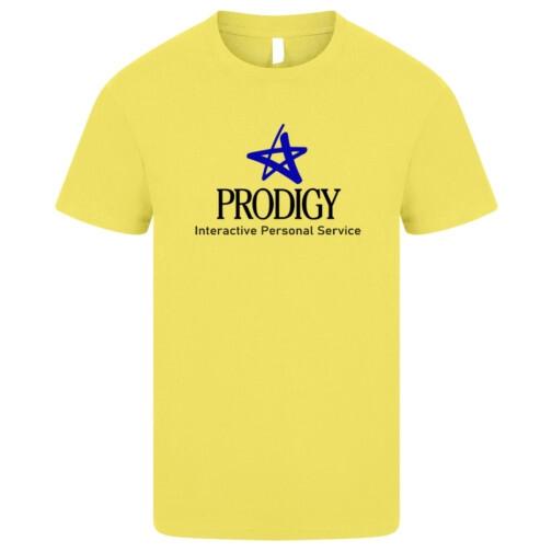 

Prodigy T Shirt Internet Service Provider Dial Up AOL CompuServe Web page GT133 M