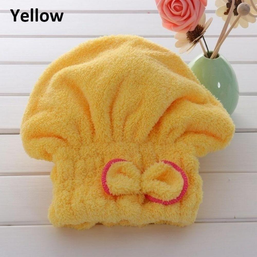 Hair Drying Cap Microfiber Ultra Absorbent Hair Dry Wrap Cap Fast Drier