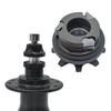 85mm Cycling Rear Hub with 20 Spoke Hole, Aluminum Alloys Mountain Bicycles Wheel Accessory for Disc Brake Hub Systems
