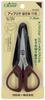 Clover Applique Scissors 115 Burgundy Stainless Steel (9x18x2cm) 36-669