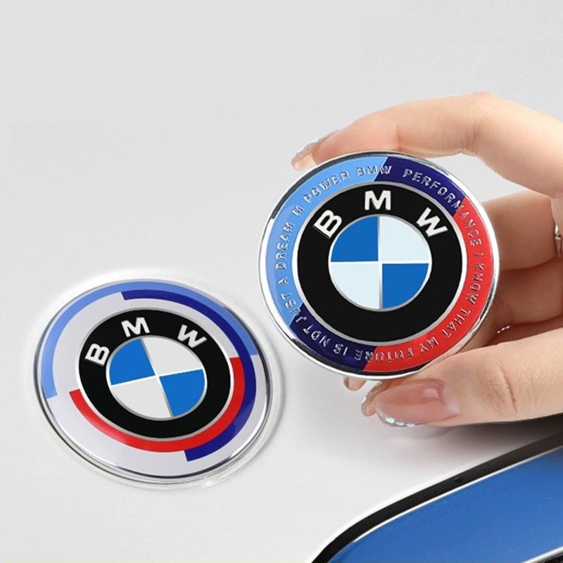 74/82/56/45mm Car Hood Front Rear Trunk Steering Wheel Emblem Badge Replacement For BMW E36 E46 E53 E90 E60 E61 E93 X1 X3 X5