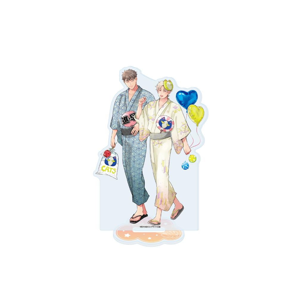 

Ariko Sasaki 01 Summer BL Fair Acrylic Stand Working Couple s Vacation [Original Illustration]