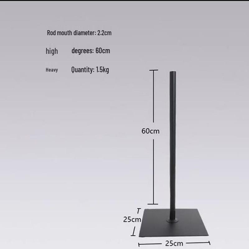 Half-Body Mannequin Triangle Support Base