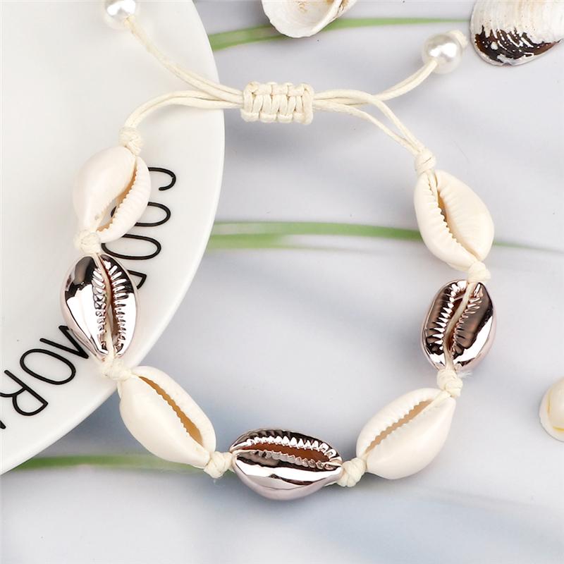 

Women Seashell Anklet Silver Color Shell Bracelet for Girls Summer Beach Holiday Foot Ankle Jewelry Bohemian Leg Chain Gift