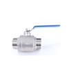 1/4" 3/8" 1/2" 3/4" 1" 2" BSPT Male Full Port Shut Off Ball Valve 304 Stainless Steel Water Gas Oil