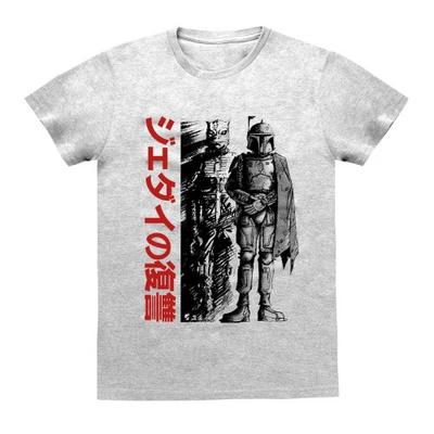 STAR WARS Unisex Adult Bounty Hunter T-Shirt
