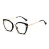 Anti-blue Light Women's Glasses, Fashionable European and American Square Frame Glasses