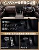 HUDIY Aluminiumlegierung Fußpedalabdeckungen für Brems- und Gaspedal für Vellfire 40 Serie 2023 Anpassbares Interieur Kratz- und Fleckensicher