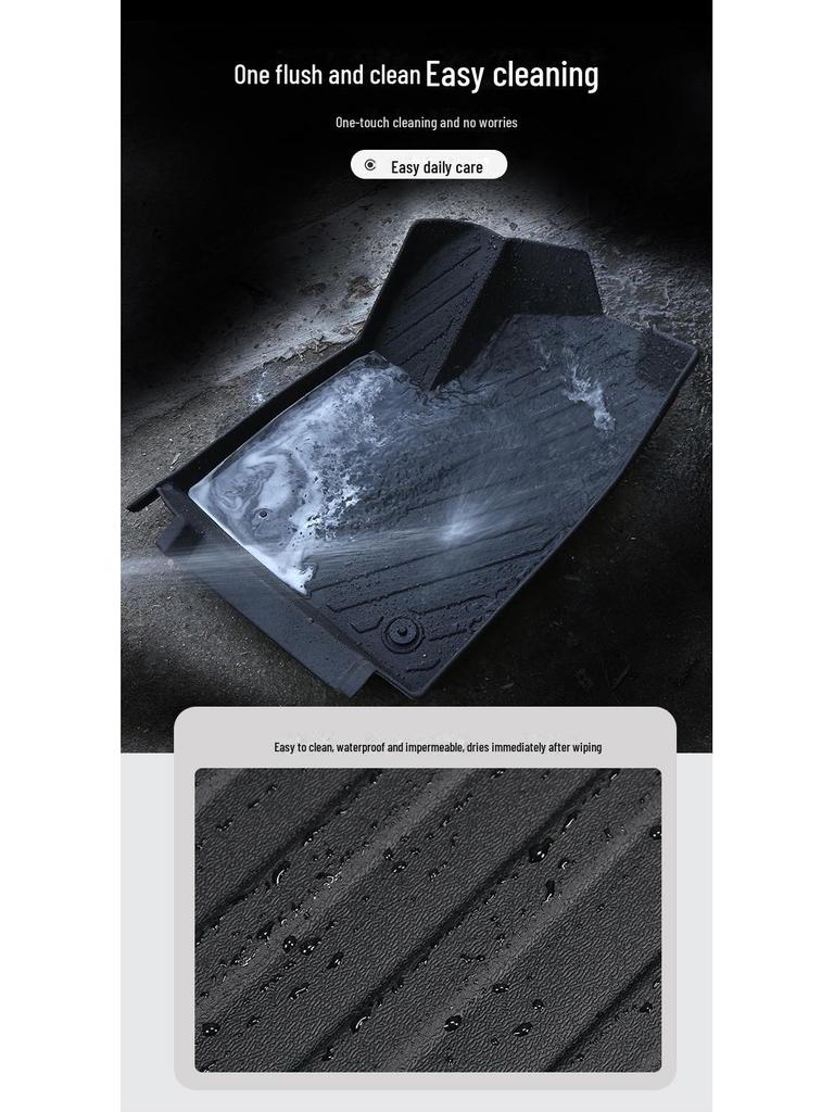 Tapete de assoalho e porta-malas TPE para Tesla Model 3 - Acessórios para modificação de interior