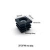 M8 Adjustable Table Leg Foot Pad with Height Adjustment Screw