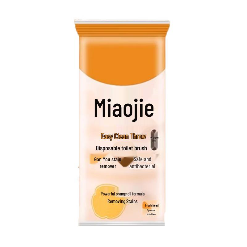 Miaojie Disposable Toilet Brush Refill Heads