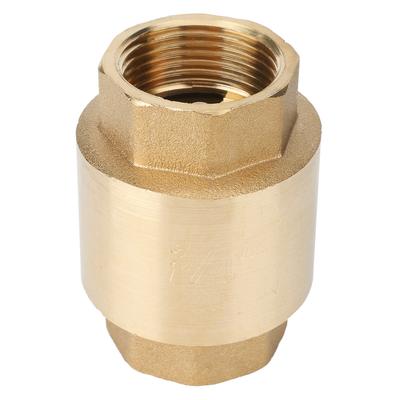 High Accuracy Brass Threaded One Way Non Return Check Valve For Water Gas Oil (G3Celsius4 )