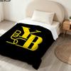 1PC Bsc Young Patterned Flannel Blanket Suitable For All Seasons For Home Decor Warmth And Comfort Gifts Holiday Present