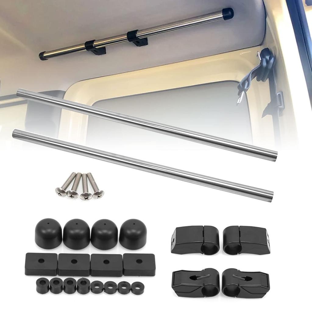 Sporacingrts Car Storage Car Carrier Bar Side Bar Cross Ride Left and Right Set for Light Cars and Compact Cars