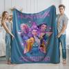 K-POP D-Demon-Hunters Custom Blanket With Your Name For Office Home Camping Nap Leisure Blankets Birthday Gifts For Girls