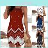 Women's Strappy Floral Print Mini Dress For Summer Stylish Beach Getaways
