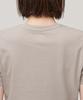 MUSINSA STANDARD WOMAN [Cooltandard] Women'S Crew Neck Crop T-Shirt [Mushroom]
