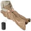 LIMITED SELECT Inner Sleeping Bag, Boa Fleece, Winter, Fluffy, Warm Blanket, Camping, Outdoors, Connectable, Single Size, 3T0373, C-Mocha Beige