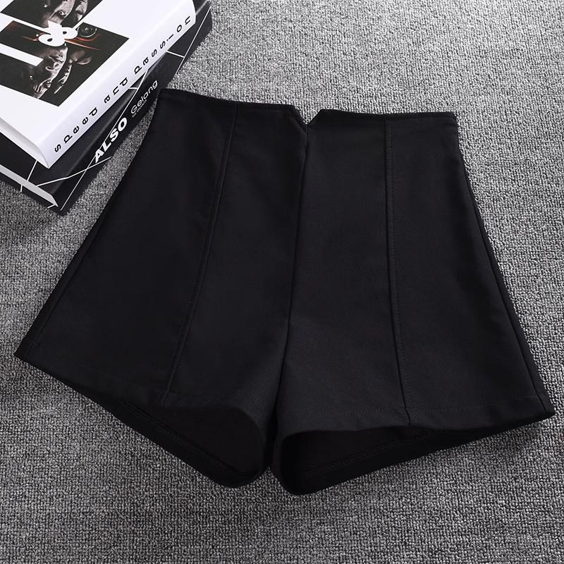 

Women s High Waist Black A-Line Elastic Summer Shorts (2024) Small