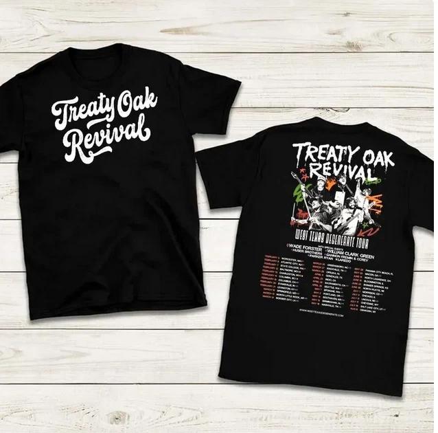 Treaty Oak Revival T_shirt - Retro Western Band Tour Merch 2XL