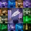 Transportation Animal 3d Led Night Light With Touch Control And For Kid Room Decor