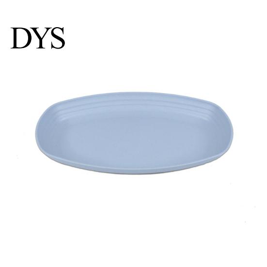 Meal Plate Practical Anti-slid Base Food Widely Used Anti-scratch Plastic for Home Dessert